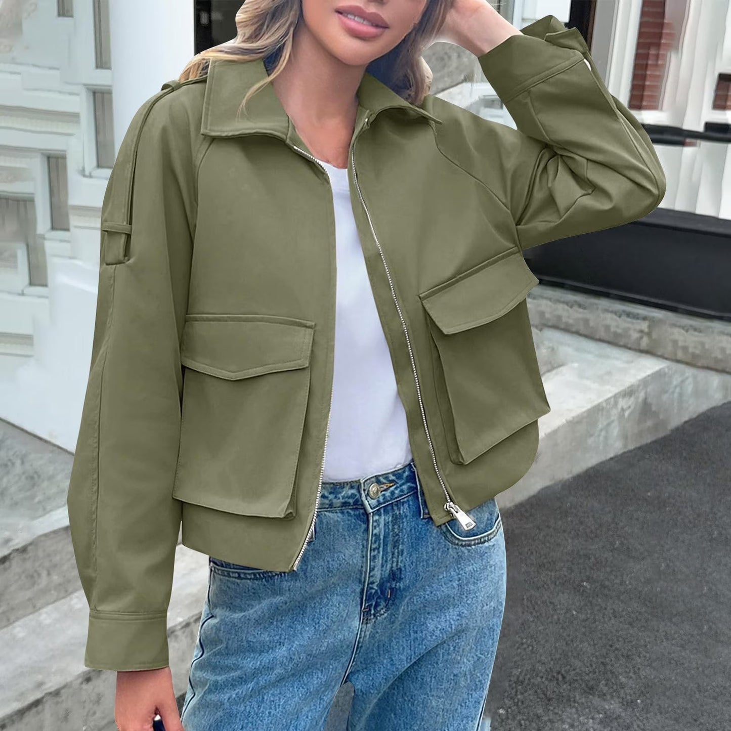 ZEYA - Bianca Short Pocket Jacket