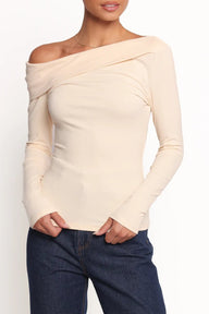 Top asimmetrico monospalla Bobbie