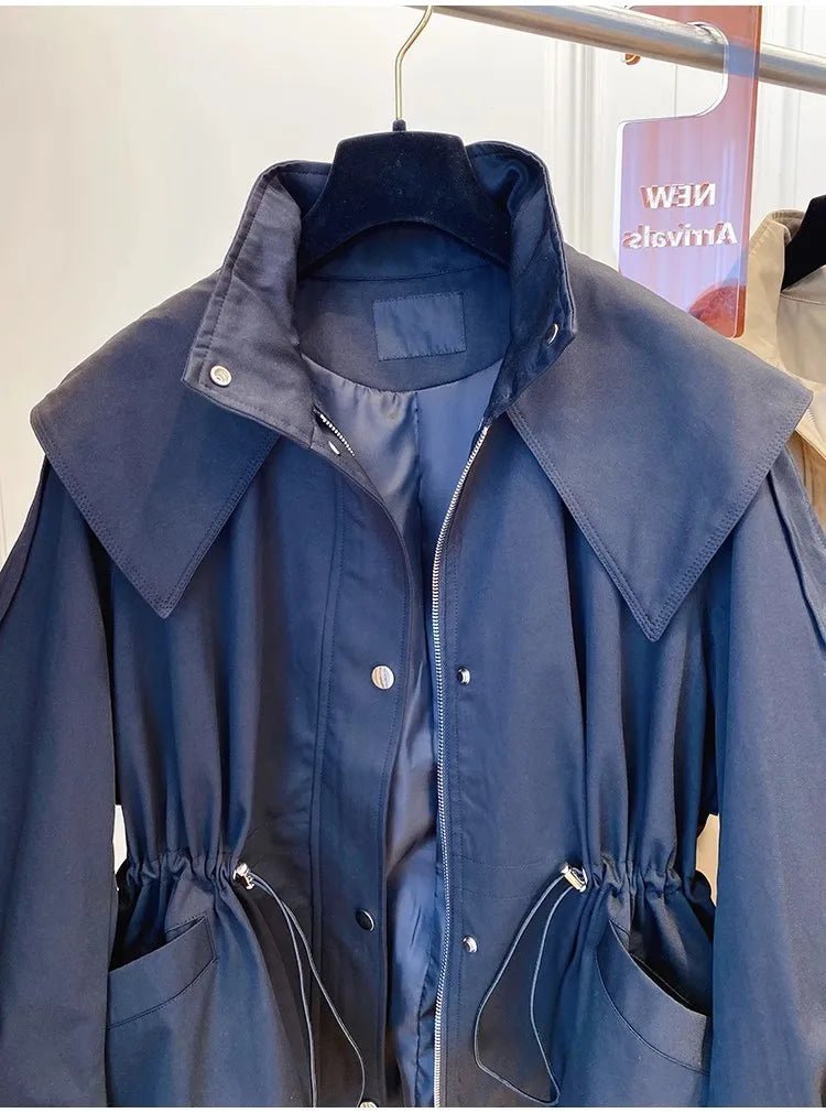 ZEYA - Brittany Hooded Short Trench Coat