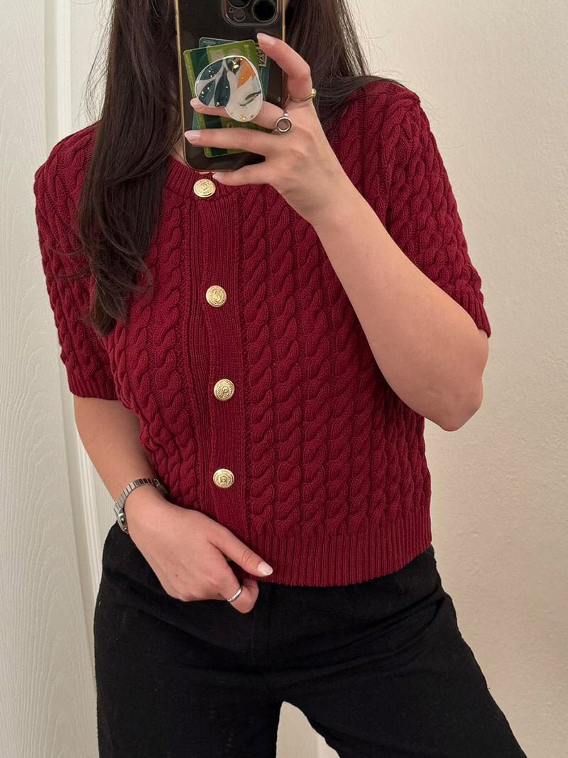ZEYA - Calla Knitted Top