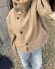Giacca Cardi con collo alto