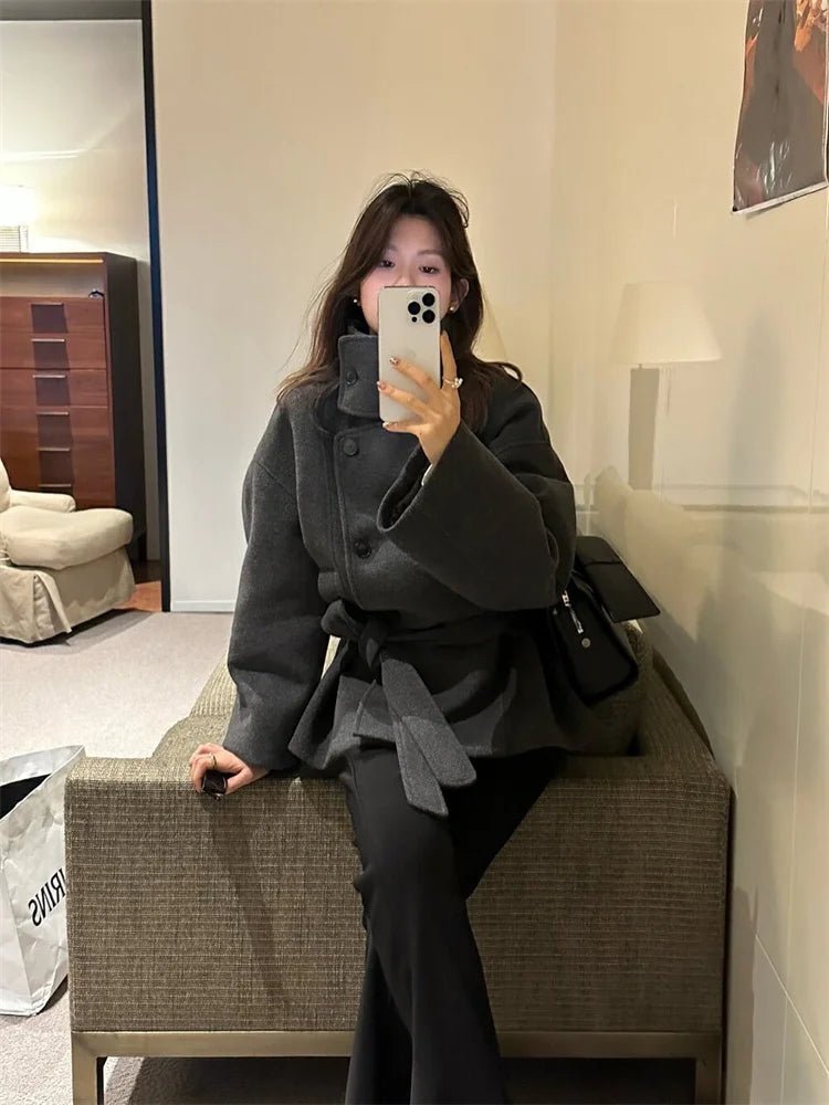 ZEYA - Charlize High Collar Coat