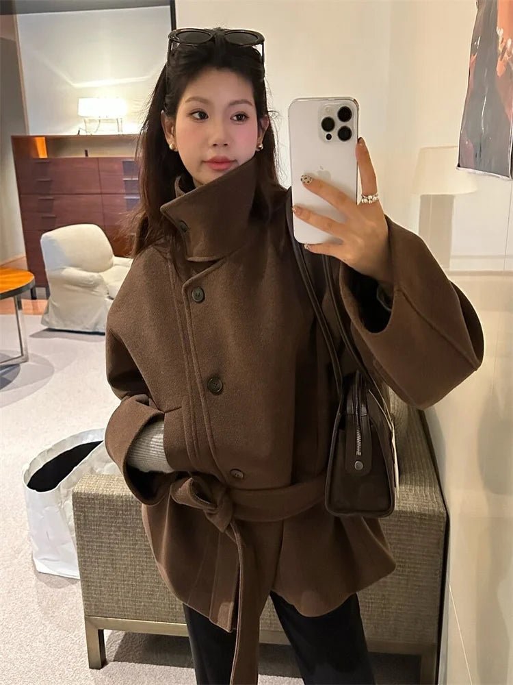 ZEYA - Charlize High Collar Coat