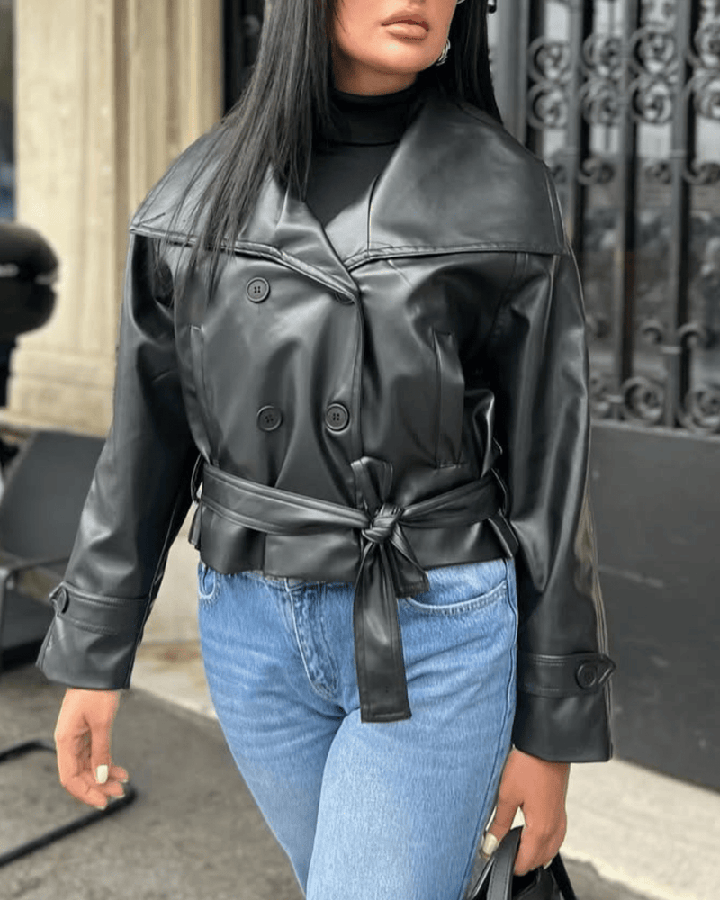 ZEYA - Claire Vegan Leather Jacket