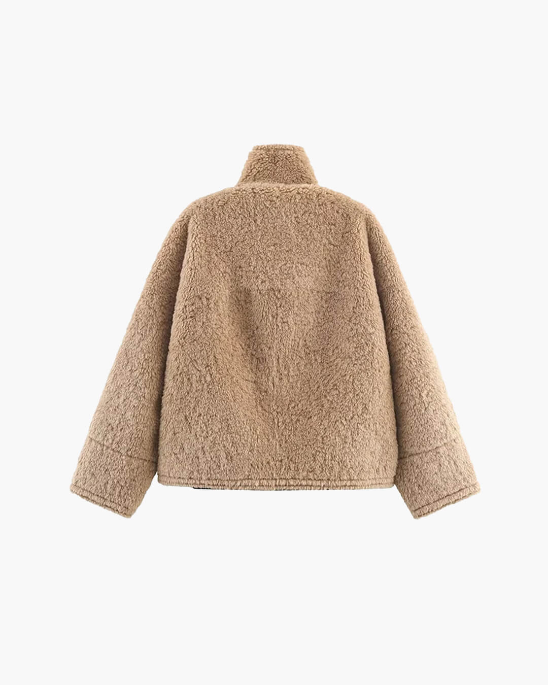 ZEYA - Clara Stand Collar Faux Fur Jacket