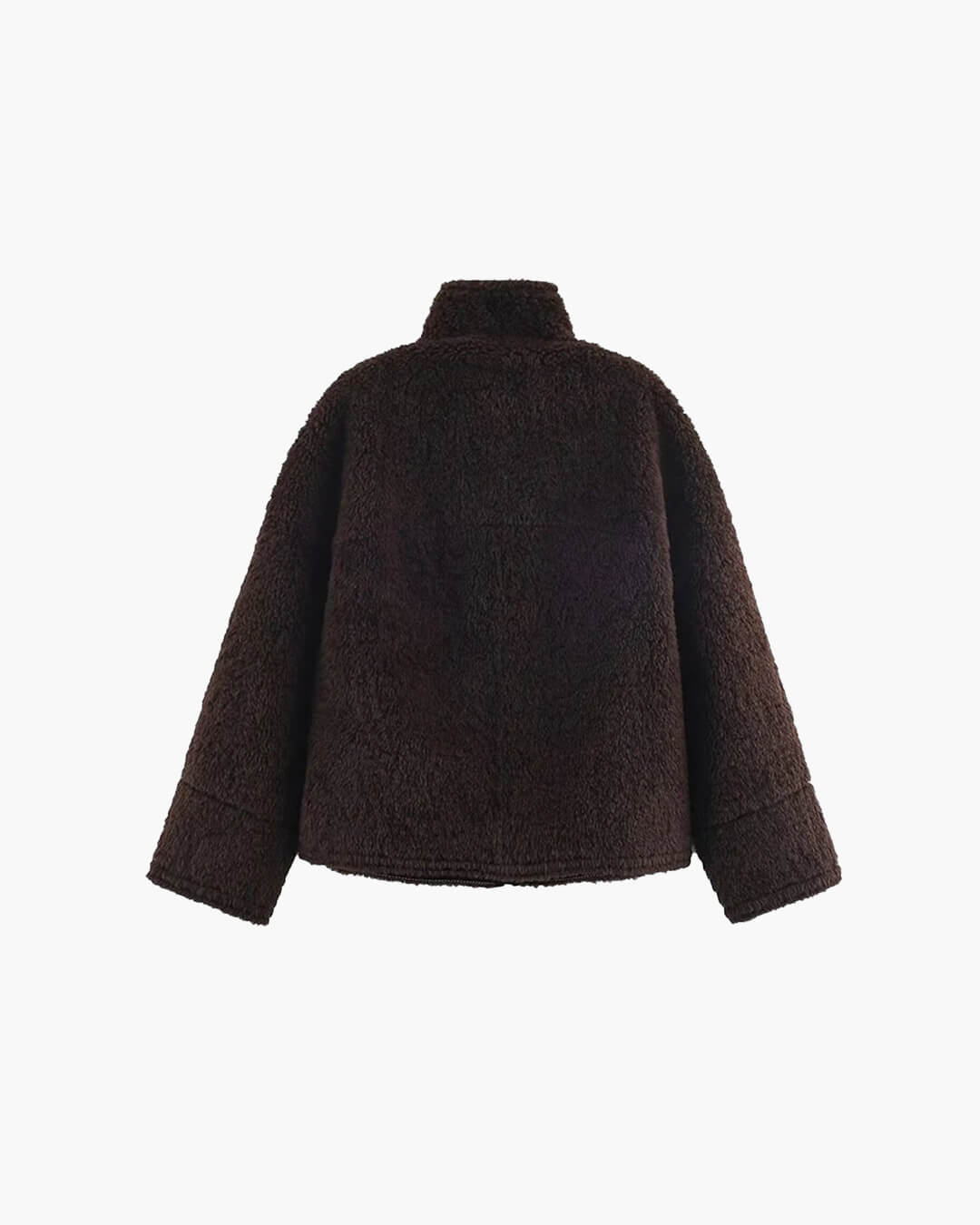 ZEYA - Clara Stand Collar Faux Fur Jacket