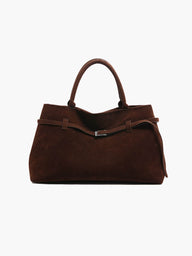 Borsa in camoscio sintetico Delia