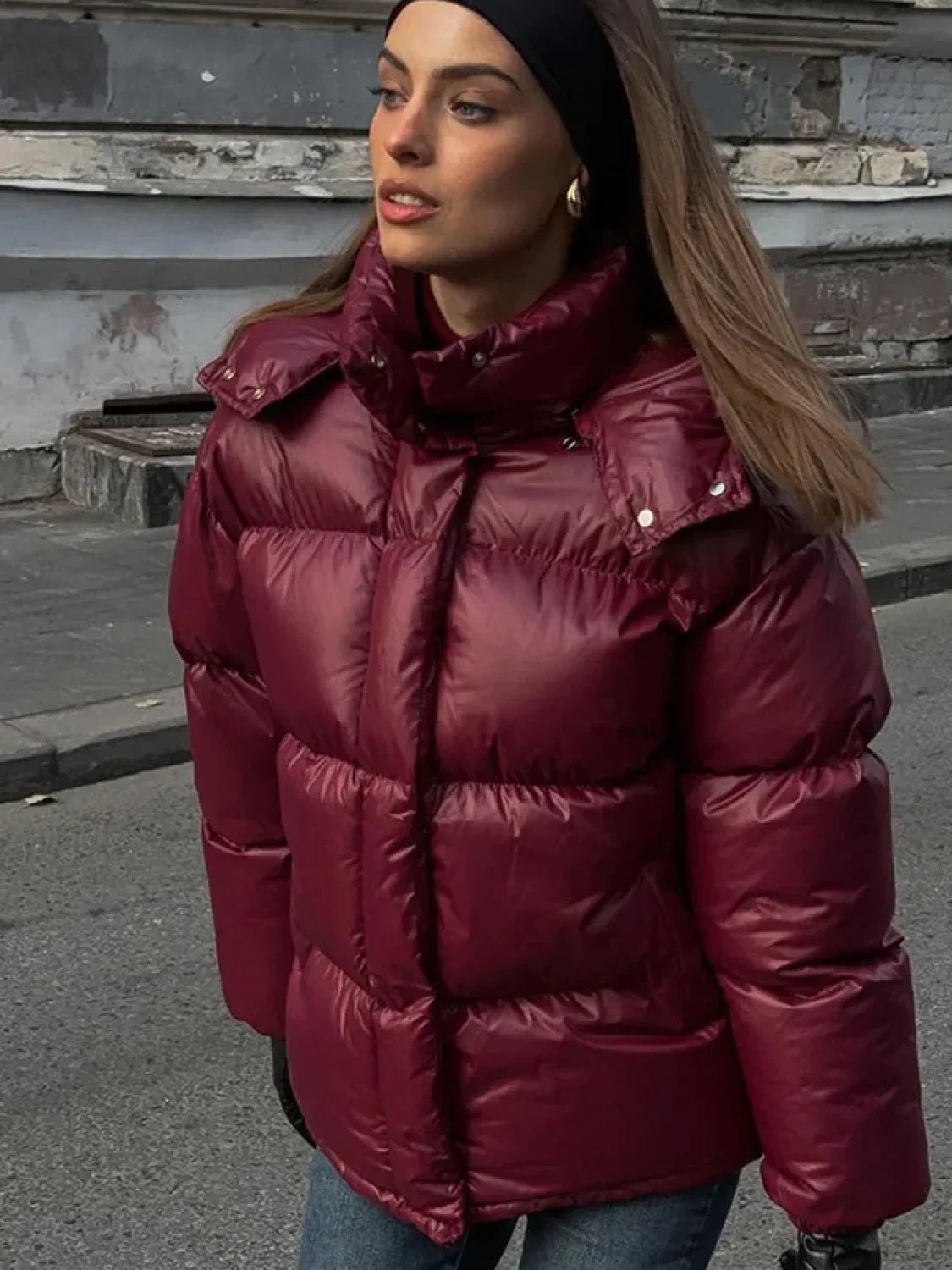 ZEYA - Demi Hooded Padded Parka Coat