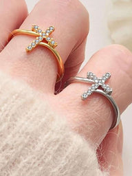 Anello Croce Divina