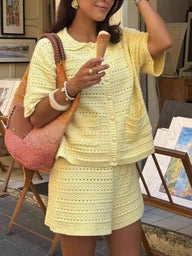 Miriam completo estivo in maglia due pezzi