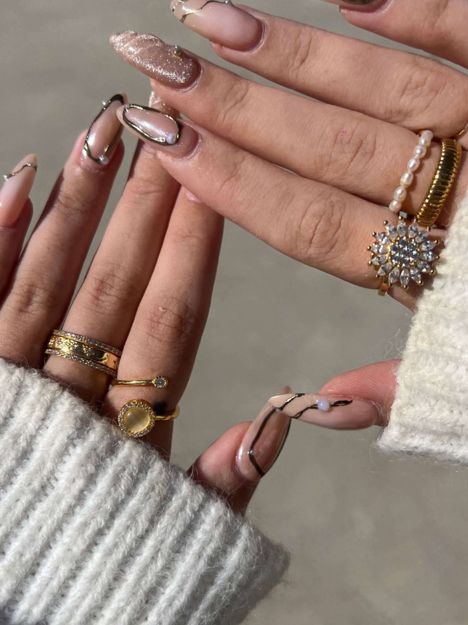ZEYA - Eliz Anxiety Ring Set