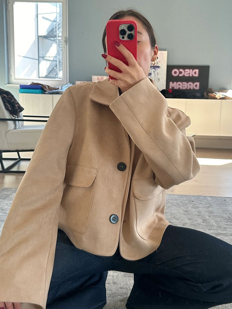 ZEYA - Ellen Faux Suede Jacket