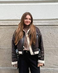 Giacca in finta similpelle Emma