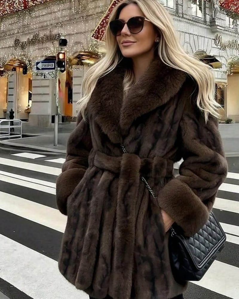 ZEYA - Erica Faux Fur Coat
