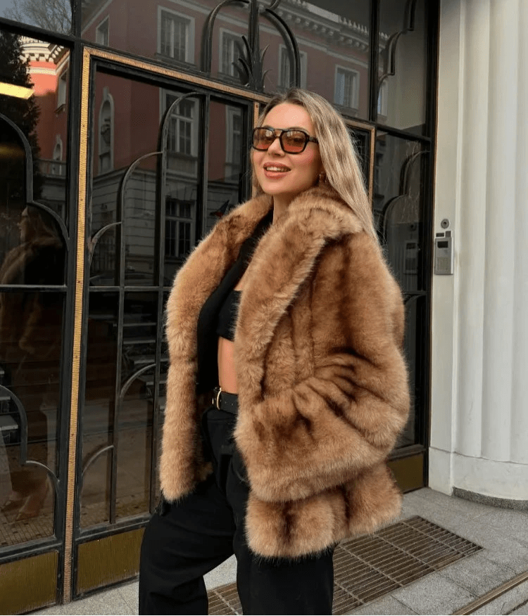 ZEYA - Fely Faux Fur Coat