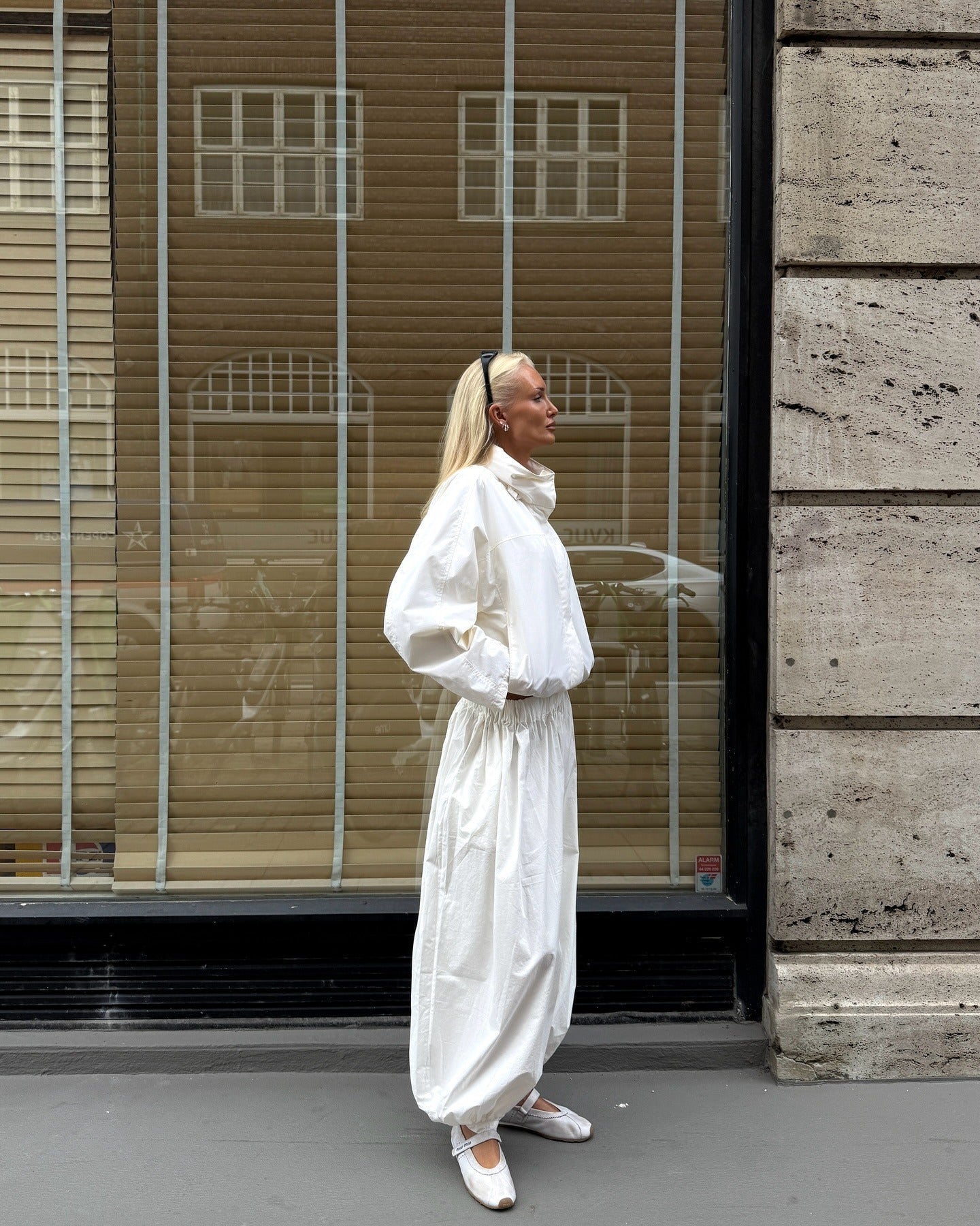 ZEYA - Fiona Funnel Neck Windbreaker Jacket