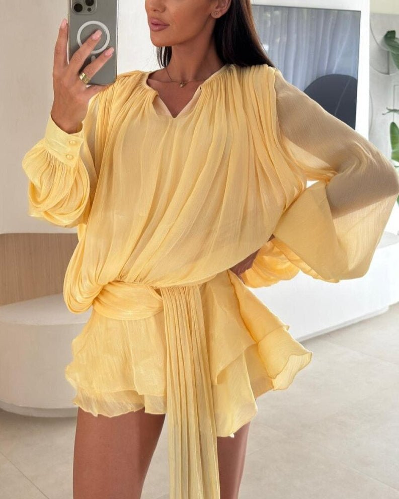 ZEYA - Gilliane Blouson Mini Dress