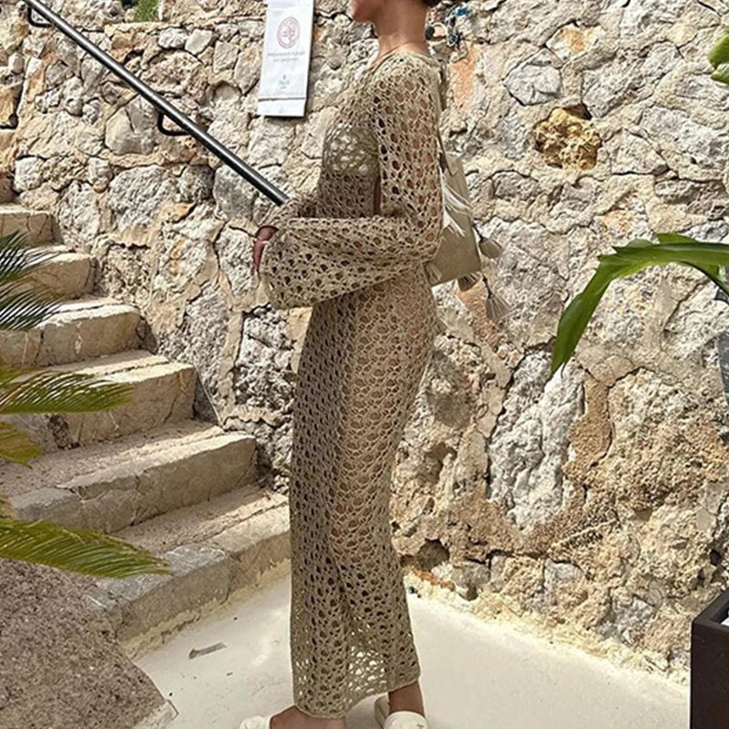 ZEYA - Grace Hollow Maxi Beach Dress