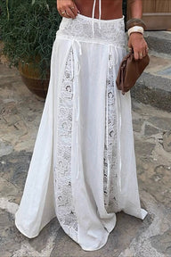 Gonna lunga in pizzo a vita bassa Hanna