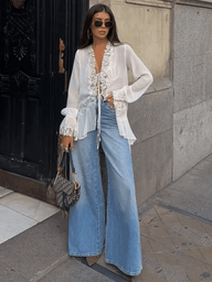Helen Hollowed Out Cardigan Top