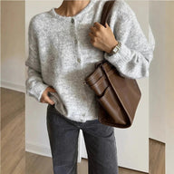 Cardigan lavorato a maglia vintage Hetty