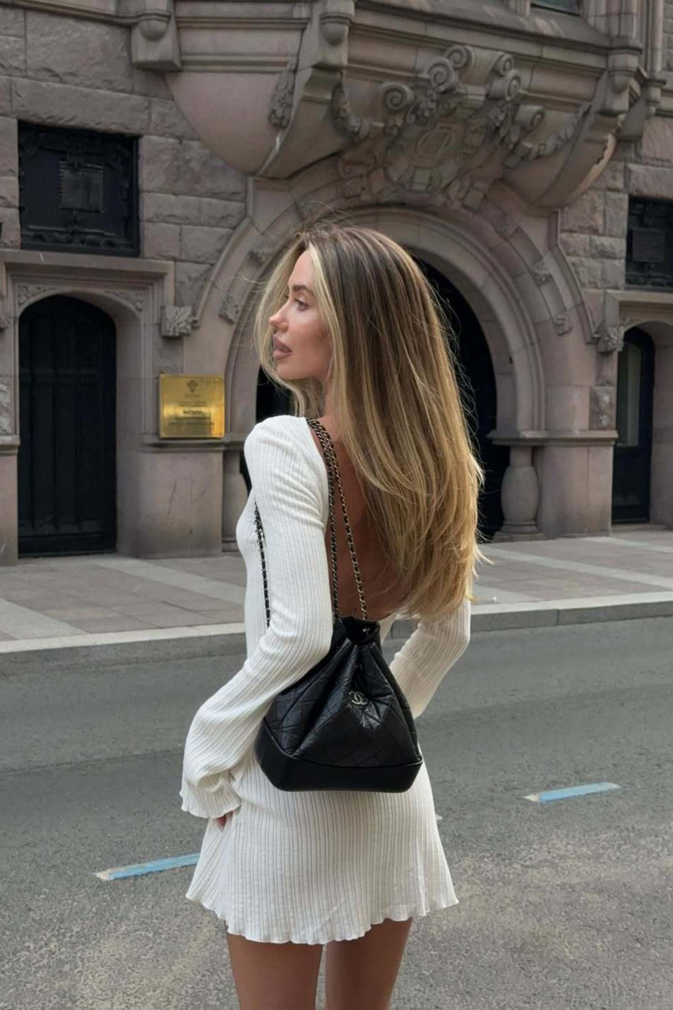 ZEYA - Hilma Open Back Mini Dress