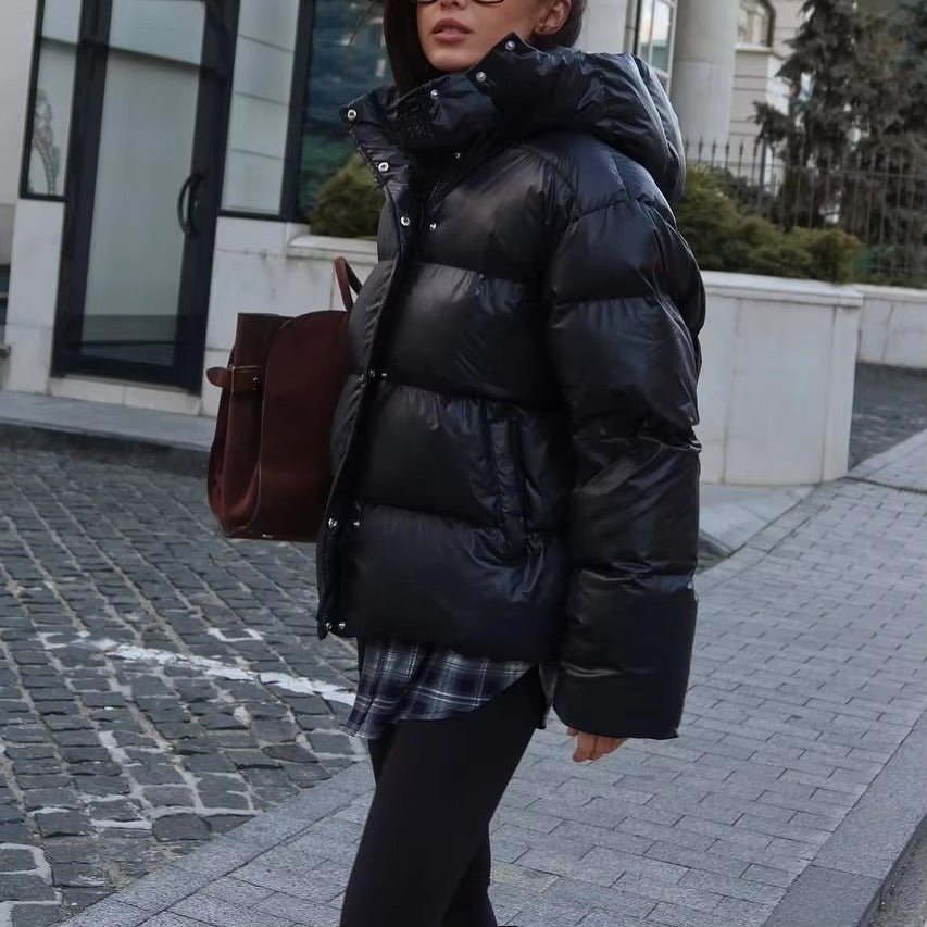 ZEYA - Jade Shiny Puffer Jacket