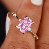 Anello Aetosa Square Zirconia