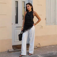 Top in pizzo senza schiena Jenny