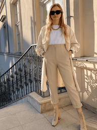 Pantaloni a matita a vita alta Jessica