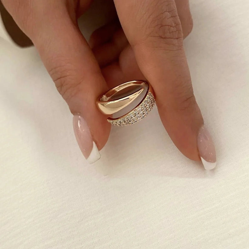ZEYA - Jessica Pave Zirconia Ring