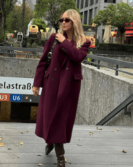 Cappotto Maxi Doppiopetto Jilian