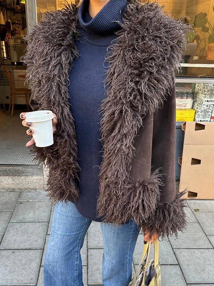ZEYA - Kathy Plush Faux Fur Coat