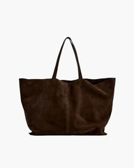 Borsa Tote Grande in Pelle Scamosciata Sintetica Keira
