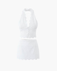Kendra Set Lingerie in Pizzo