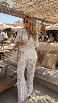 Co-ord Leah all'uncinetto
