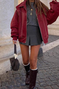 Giacca ecopelle Lena