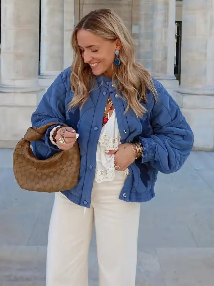ZEYA - Leonie Quilted Embroidered Jacket