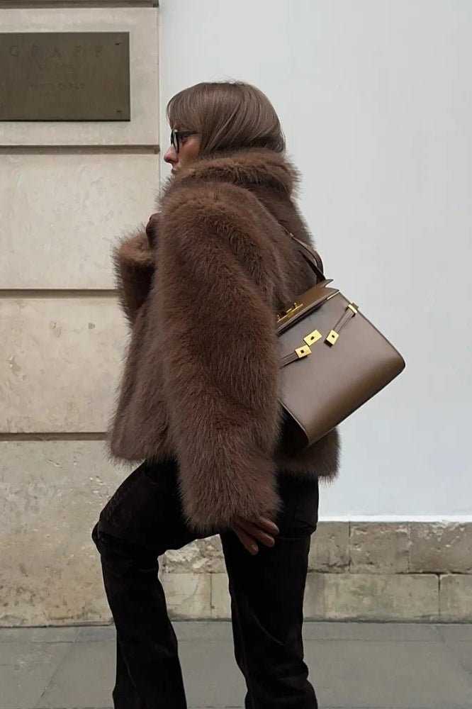 ZEYA - Lilibeth Faux Fur Short Coat