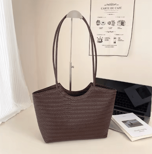 ZEYA - Lisa Textured Weave Handbag