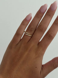 Anello Lydia Twirl Pavé