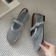 Ballerine con cinturino a rete Martha
