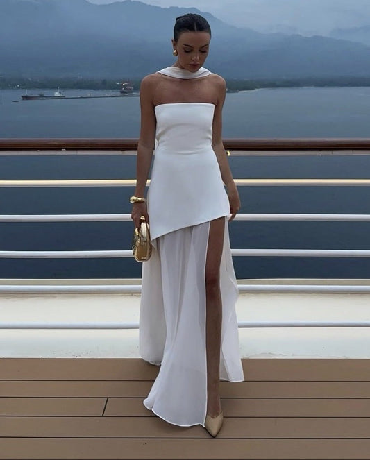 ZEYA - Mary Asymmetric Maxi Dress
