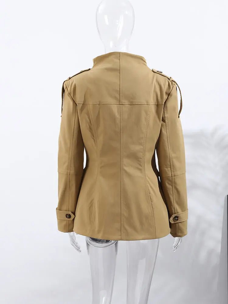 ZEYA - Melina Slim Fit Trench Coat