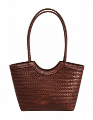 Borsa intrecciata in similpelle Mica