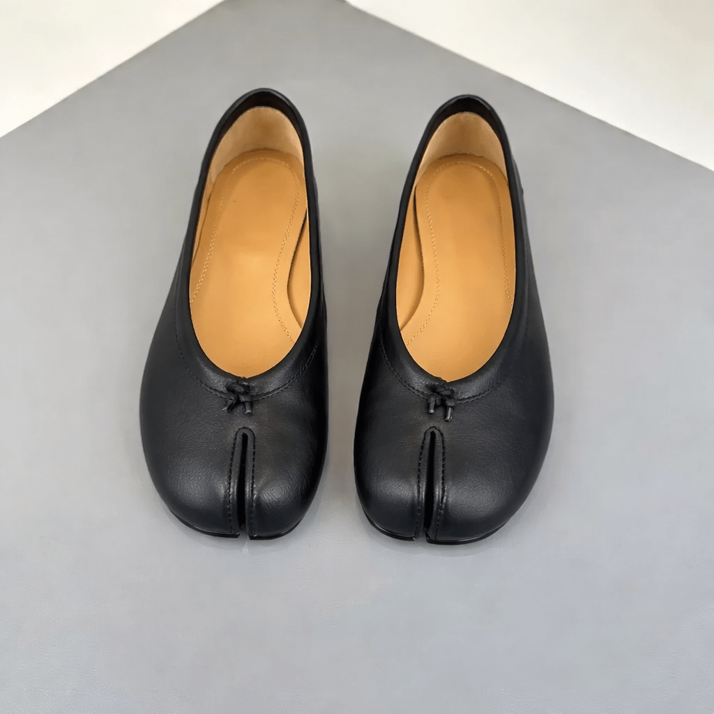 ZEYA - Miranda Split-Toe Leather Mules