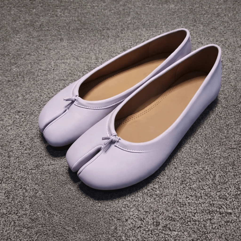ZEYA - Miranda Split-Toe Leather Mules