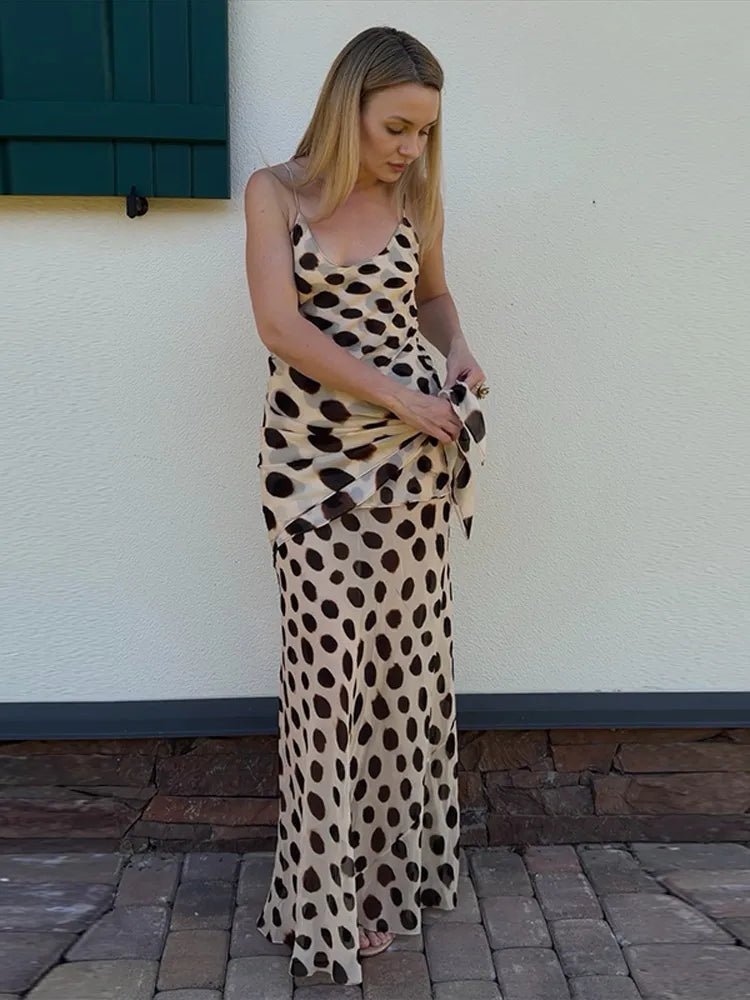 ZEYA - Natasha Printed Slip Dress