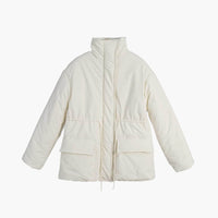 Cappotto imbottito Neri con collo alto