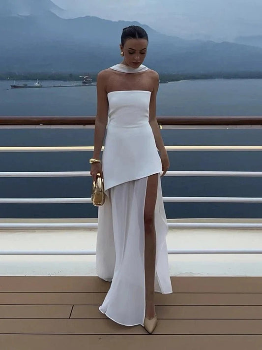 ZEYA - Neva Strapless Bodice Maxi Dress